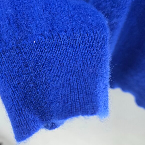Charter Club Cashmere Royal Blue Luxury Size PXL Flaws - Picture 6 of 13